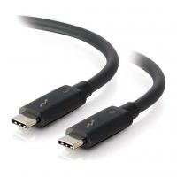 Дата кабель USB-C to USB-C 0.5m Thunderbolt 3 40Gbps C2G (CG88837)