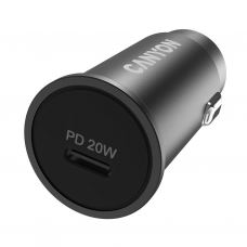 Зарядное устройство Canyon PD 20W Pocket size car charger (CNS-CCA20B)