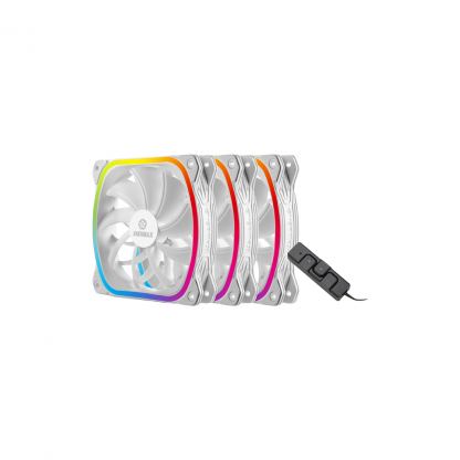 Кулер для корпуса Enermax SQUA RGB WHITE 3x 120 mm (3 PACK) (UCSQARGB12P-W-BP3)
