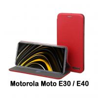 Чехол для мобильного телефона BeCover Exclusive Motorola Moto E30 / E40 Burgundy Red (707906)
