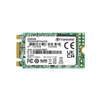 Накопитель SSD M.2 2242 250GB Transcend (TS250GMTS425S)