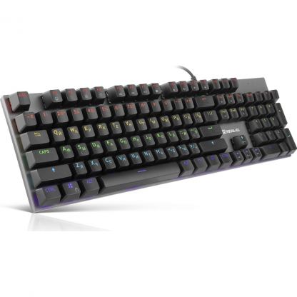Клавіатура REAL-EL M 13 USB Grey (EL123100045)