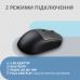 Мышка 2E MF218 Silent Wireless/Bluetooth Black/Grey (2E-MF218WBG)