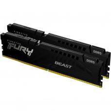 Модуль памяти для компьютера DDR5 64GB (2x32GB) 6000 MHz Beast Black EXPO Kingston Fury (ex.HyperX) (KF560C36BBEK2-64)