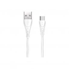 Дата кабель USB 2.0 AM to Type-C 1.0m SC-112a White XoKo (XK-SC-112a-WH)