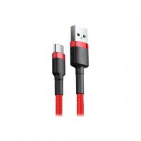 Дата кабель USB 2.0 AM to USB-C 2.0m 2A Red Baseus (CATKLF-C09)