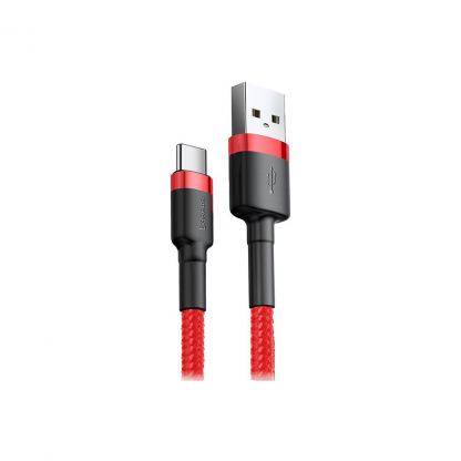 Дата кабель USB 2.0 AM to USB-C 2.0m 2A Red Baseus (CATKLF-C09)