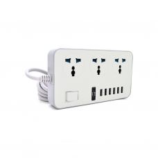 Мережевий фільтр живлення Voltronic TВ-Т09, 3роз, 6*USB White (ТВ-Т09-White)