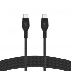 Дата кабель USB-C to USB-C 1.0m Belkin (CAB011BT1MBK)