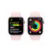 Смарт-годинник Apple Watch Series 9 GPS 41mm Pink Aluminium Case with Light Pink Sport Band - S/M (MR933QP/A)