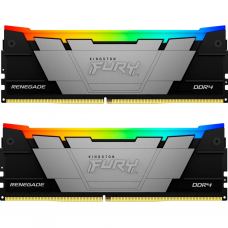 Модуль пам'яті для комп'ютера DDR4 16GB (2x8GB) 3600 MHz Fury Renegade RGB Kingston Fury (ex.HyperX) (KF436C16RB2AK2/16)