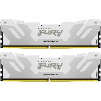 Модуль памяти для компьютера DDR5 64GB (2x32GB) 6400 MHz Renegade White XMP Kingston Fury (ex.HyperX) (KF564C32RWK2-64)
