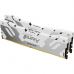 Модуль памяти для компьютера DDR5 64GB (2x32GB) 6400 MHz Renegade White XMP Kingston Fury (ex.HyperX) (KF564C32RWK2-64)