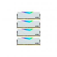 Модуль пам'яті для комп'ютера DDR4 32GB (4x8GB) 3600 MHz XPG Spectrix D50 RGB White ADATA (AX4U36008G18I-QCWH50)