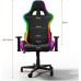 Кресло игровое GamePro Hero RGB Black (GC-700-Black)