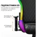 Кресло игровое GamePro Hero RGB Black (GC-700-Black)