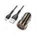 Зарядний пристрій HOCO Z46 USB Metal Gray (6931474770295)