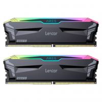 Модуль пам'яті для комп'ютера DDR4 32GB (2x16GB) 3600 MHz Ares RGB Black Lexar (LD4BU016G-R3600GDLA)