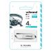 USB флеш накопитель Wibrand 4GB Aligator White USB 2.0 (WI2.0/AL4U7W)