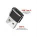 Переходник USB-C Female to USB-A Male OTG Dynamode (DM-AD-USB-CA)