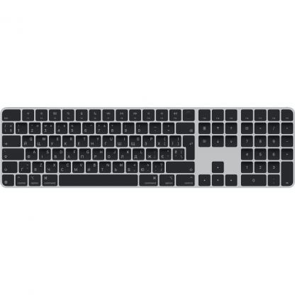 Клавиатура Apple Magic Keyboard with Touch ID Bluetooth/USB UA Black (MXK83UA/A)