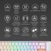 Клавиатура Ducky One 3 SF Cherry MX Red RGB UA USB White (DKON2167ST-RUAPXPWWWSC1)