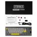 Клавиатура Epomaker Shadow-X 70 Flamingo Switch Hot-Swap LCD Screen RGB Wireless/Bluetooth/USB UA Black (SHX-B-F)