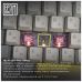Клавиатура Epomaker Shadow-X 70 Flamingo Switch Hot-Swap LCD Screen RGB Wireless/Bluetooth/USB UA Black (SHX-B-F)