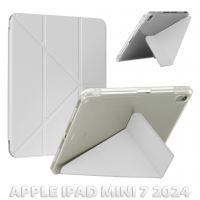 Чехол для планшета BeCover Ultra Slim Origami Transparent Apple iPad Mini 7 2024 Gray (712935)