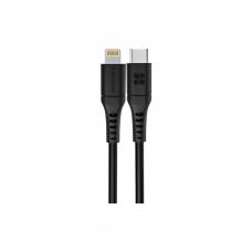 Дата кабель USB-C to Lightning powerlink-120.black Promate (powerlink-120.black)
