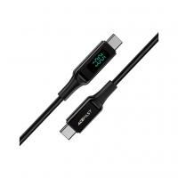 Дата кабель USB-C to USB-C 2.0m 100W with display C6-03 Acefast (6974316281054)