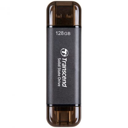 Накопичувач SSD USB 3.2 128GB Transcend (TS128GESD310C)