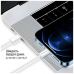 Дата кабель USB-C to USB-C 2.0m (braided cotton) (PD Fast Charging 60W) 3.0А grey ColorWay (CW-CBPDCC068-GR)