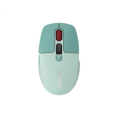 Мишка Canyon MW-26 LCD Silent Wireless/Bluetooth Green (CNS-CMSW26GR)