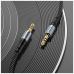 Кабель мультимедійний 3.5mm M to 3.5mm M 1.0m Black HOCO (6942007608800)