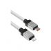 Дата кабель USB-C to Lightning 1.0m CoolPlay Fast Charging 20W white Baseus (CAKW000002)