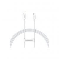 Дата кабель USB 2.0 AM to USB-C 1.0m Superior Fast Charging 60W white Baseus (CAYS000902)