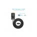 Кабель мультимедийный USB-C to VGA M 1.8m black Choetech (XCV-1801-BK)