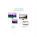 Кабель мультимедийный USB-C to VGA M 1.8m black Choetech (XCV-1801-BK)