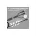 Дата кабель USB-C to 2xUSB-C 100W + Apple Watch 5W 1.4m FUSION-CCW black Promate (fusion-ccw.black)