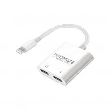 Адаптер Lightning to Lightning 12W + Lightning audio Promate (medialink-i2i)