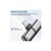 Переходник Lightning M to 2xLightning F Audiо + Charge Promate (ihinge-lt.grey)