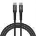 Дата кабель USB-C to USB-C 1.2m Magnetic 60W black Verbatim (31859)
