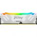 Модуль памяти для компьютера DDR5 48GB (2x24GB) 8000 MHz Renegade RGB White/Silver Kingston Fury (ex.HyperX) (KF580C38RWAK2-48)