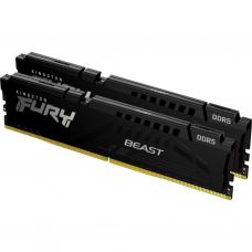 Модуль памяти для компьютера DDR5 64GB (2x32GB) 6000 MHz Beast EXPO Black Kingston Fury (ex.HyperX) (KF560C36BBE2K2-64)