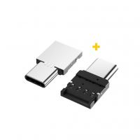 Переходник OTG USB 2.0 AF to USB-C silver XoKo (XK-AC045-SL2)