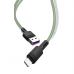 Дата кабель USB 2.0 AM to Lightning 1.0m 5A green XO (NB166-L-1-GR)