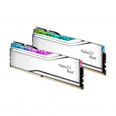 Модуль памяти для компьютера DDR5 32GB (2x16GB) 6400 MHz Trident Z5 Royal Silver G.Skill (F5-6400J3239G16GX2-TR5S)