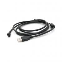 Дата кабель USB 2.0 AM to Micro 5P 1.8m black Voltronic (YT-AM/Mc-1.8Bl/07367)