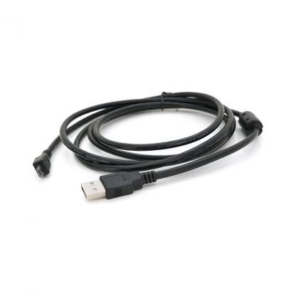 Дата кабель USB 2.0 AM to Micro 5P 1.8m black Voltronic (YT-AM/Mc-1.8Bl/07367)